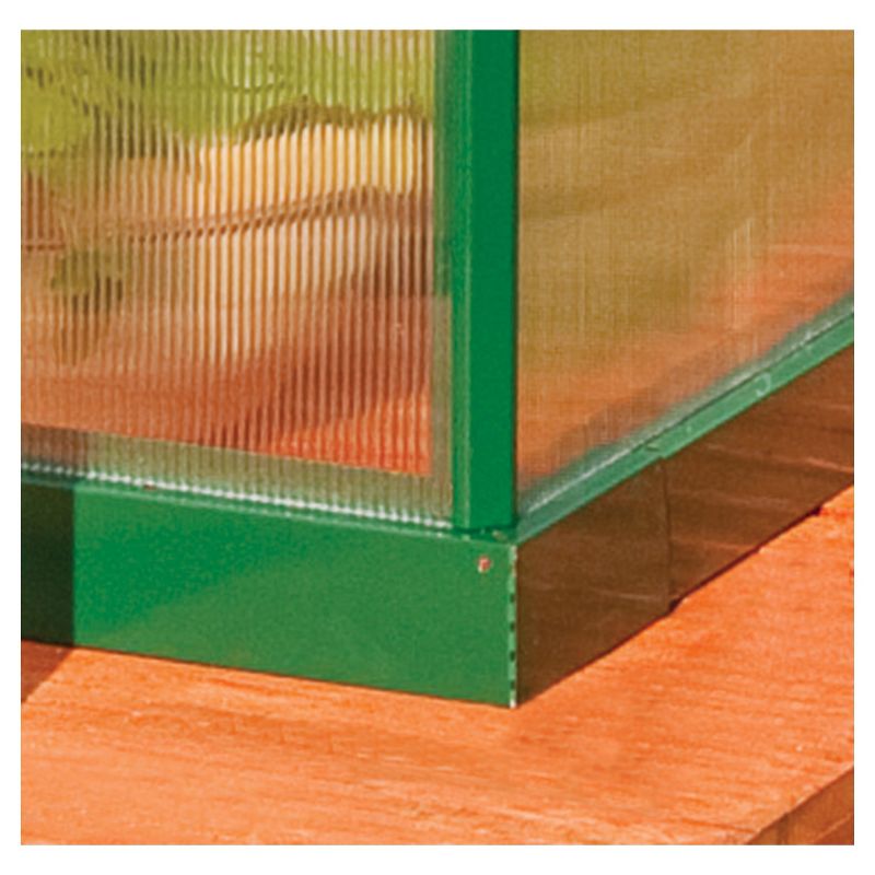 6'X8' Mythos Greenhouse - Green - Palram