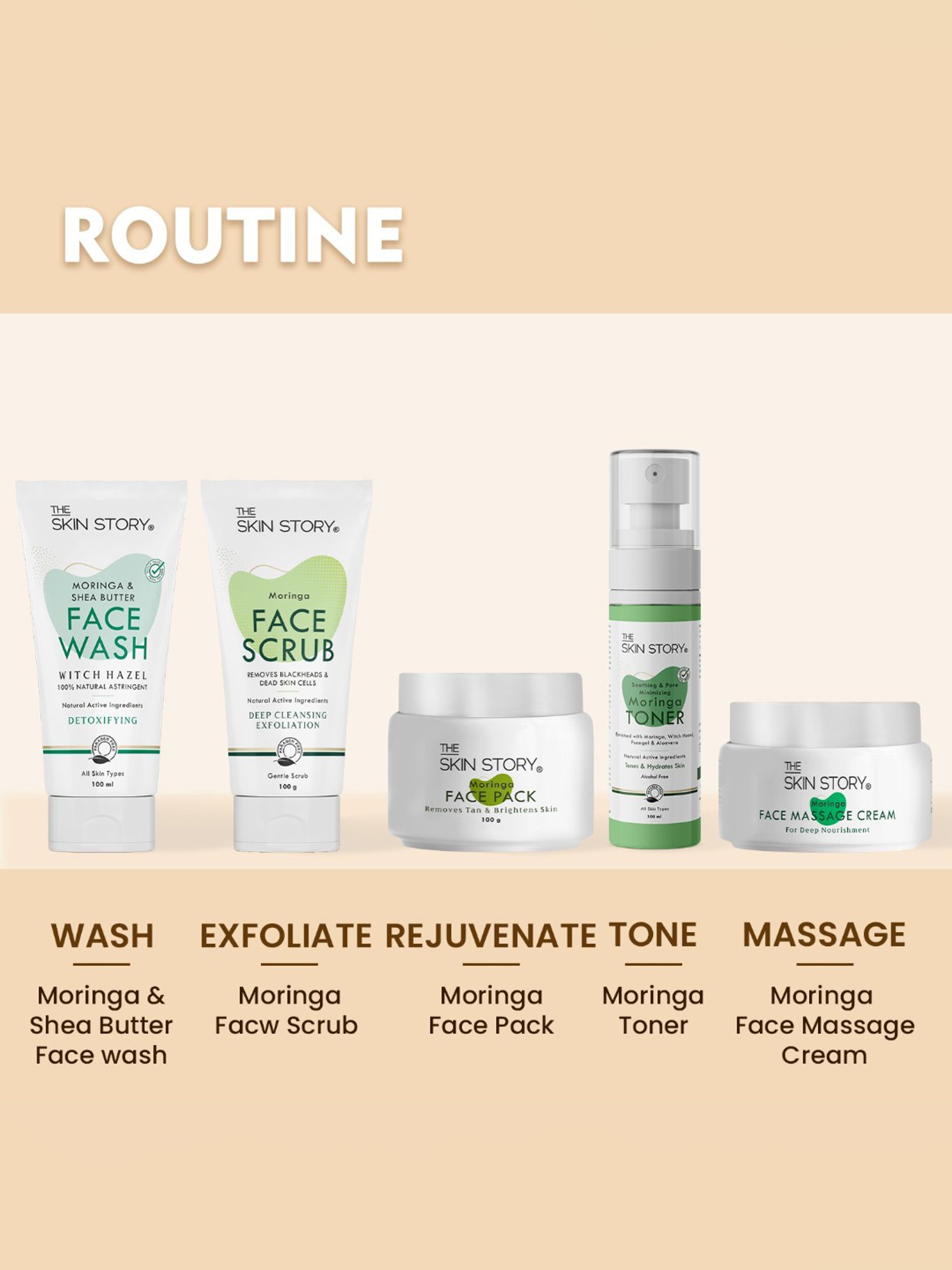 The Skin Story Moringa Soothing & Pore Minimizing Toner - 100 ml