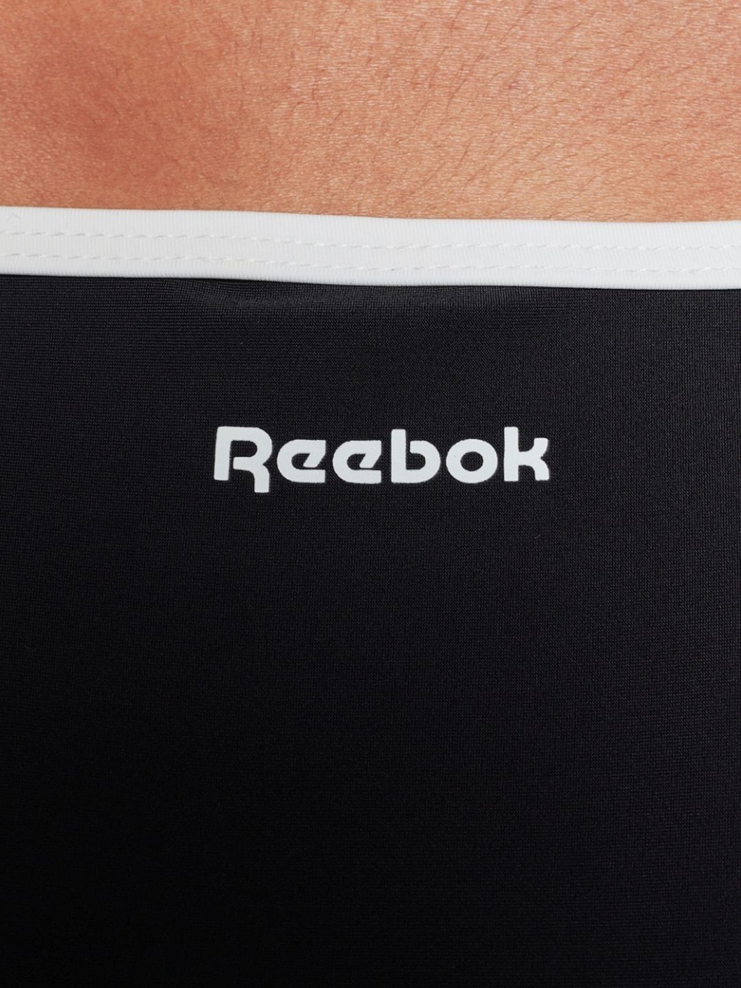 Reebok Jet Black Plain Swim Bikini