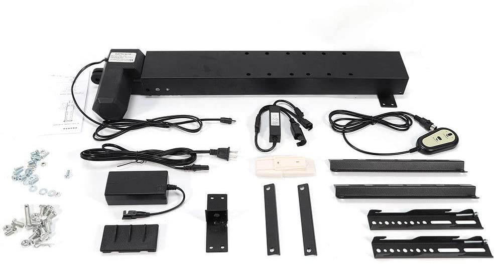 LOYALHEARTDY TV Electric Lifting Bracket, Motorized TV Lift With Remote Control For Large Screen 14-32" 500mm