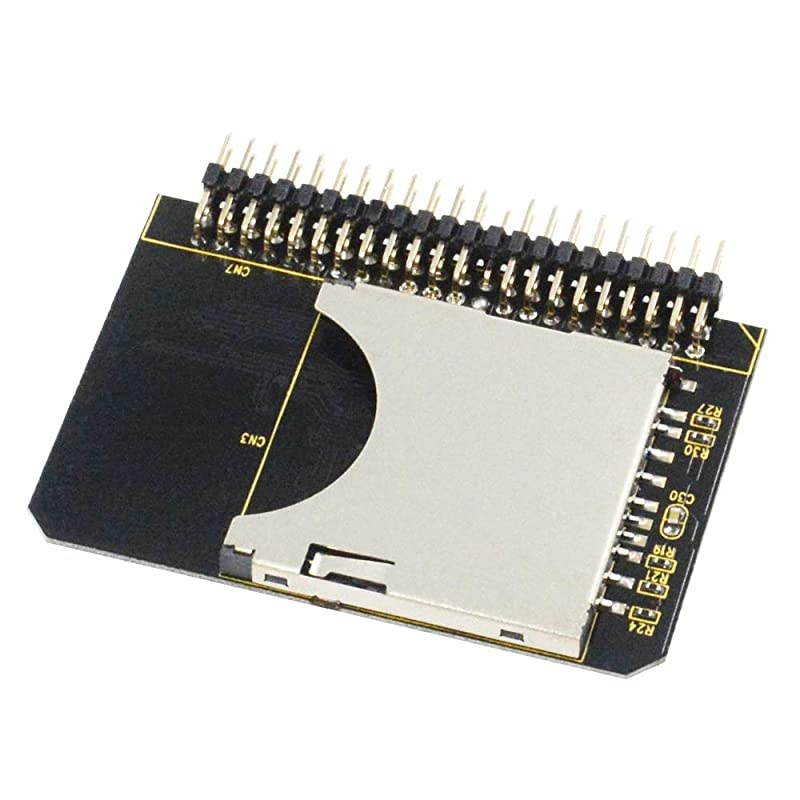 SD Card to 25 Inch IDE Adapter SDHC SDXC MMC Memory Card Converter to Laptop HDD 44 Pin Male PATA Port