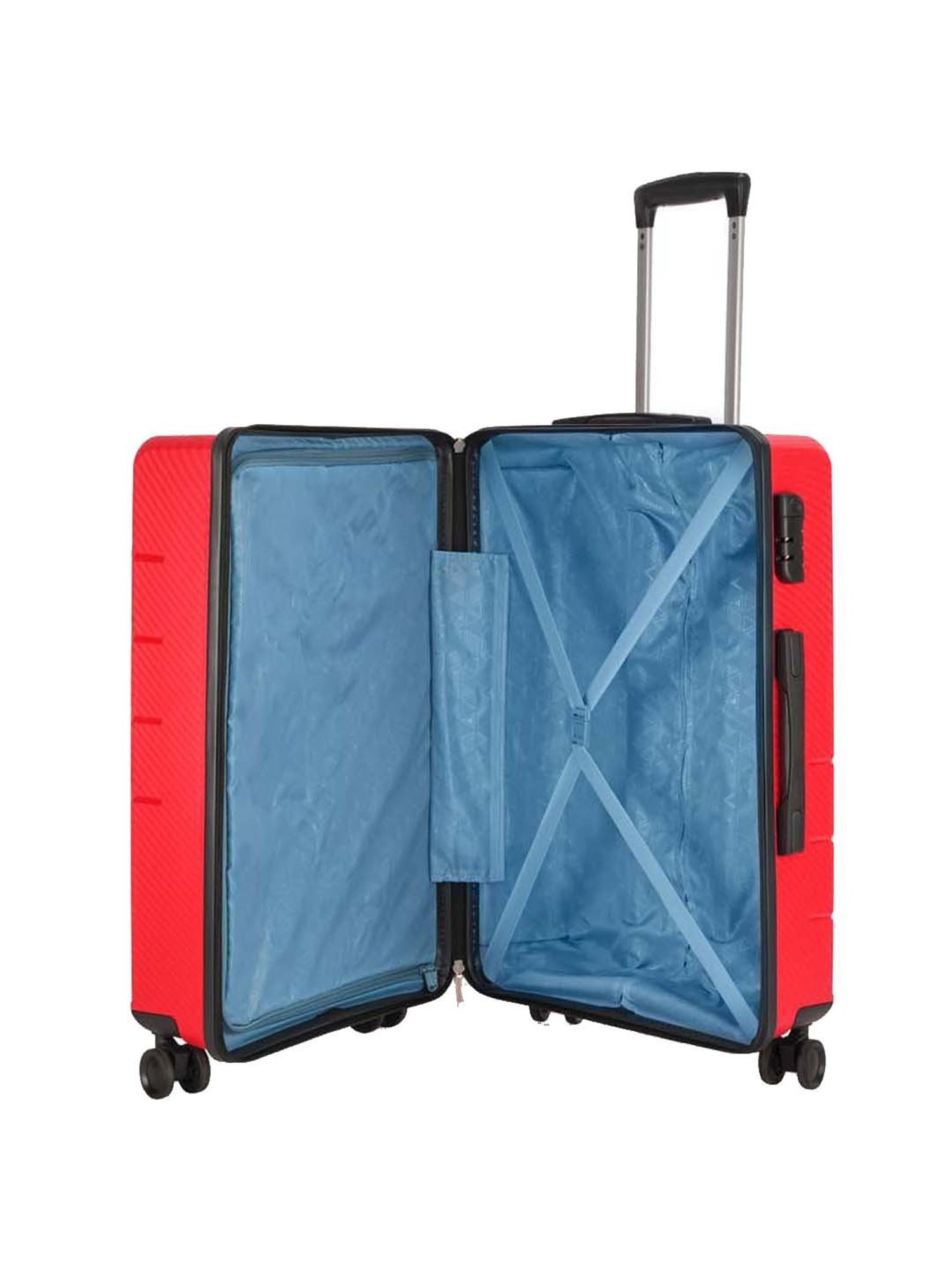 Aristocrat Red Medium Hard Cabin Trolley - 44 cm