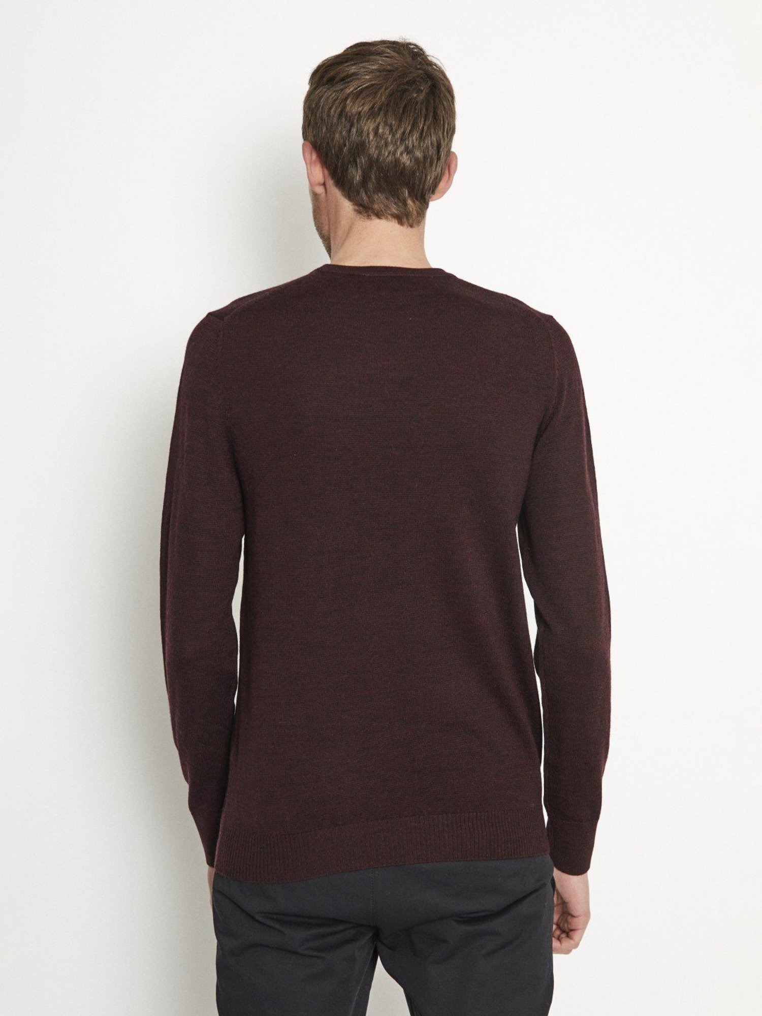 Bruun & Stengade Red Regular Fit Sweater