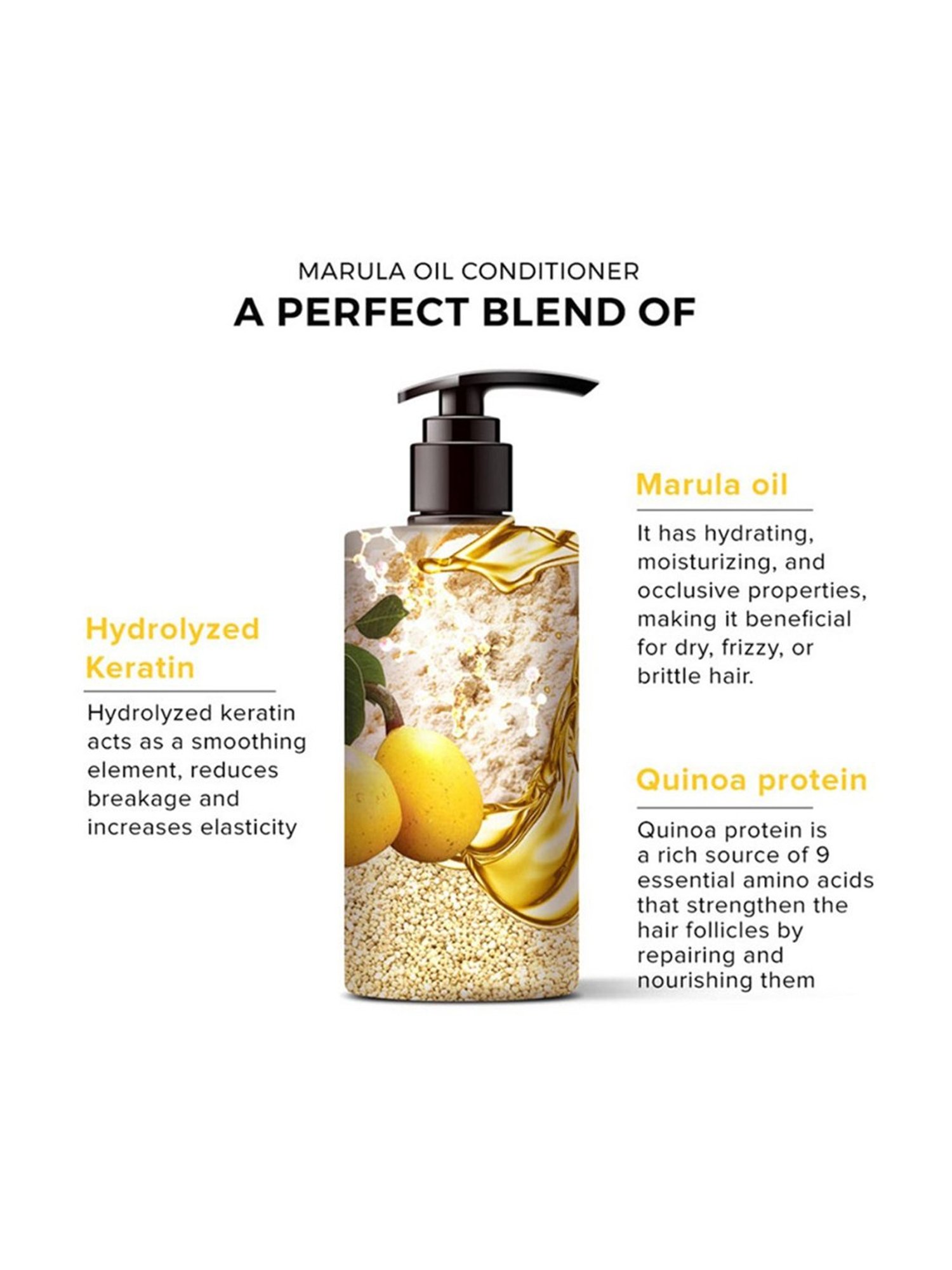 De Fabulous Marula Oil Conditioner - 250 ml