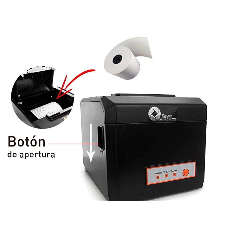 Thermal Printer 318 80mm Receipt Printer POS Printer with Auto Cutter ESCPOS Support Windows Pos System ANJET80