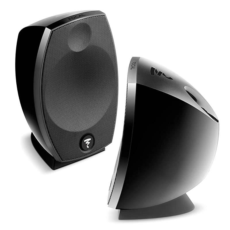 SIB Evo 2.0 2-Way Bass-Reflex Satellite Loudspeakers - Pair (Black)