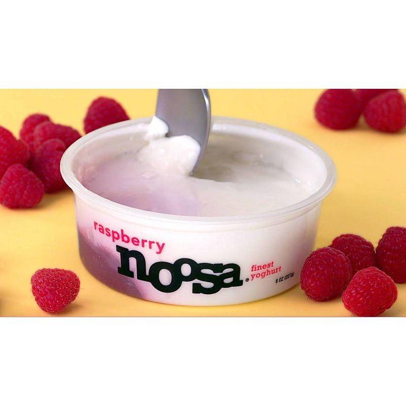 Noosa Raspberry Probiotic Whole Milk Yoghurt - 8oz