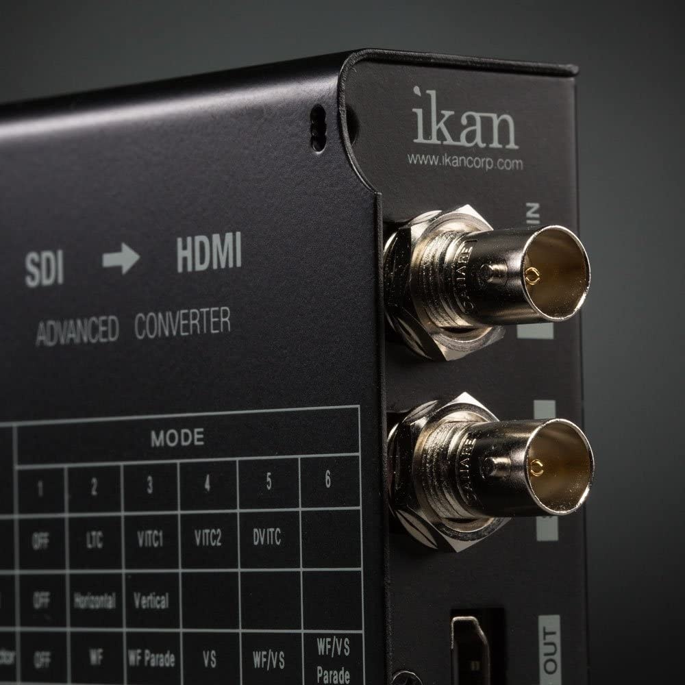 Ikan IKC-AS2H Advanced SDI to HDMI Converter (Black)