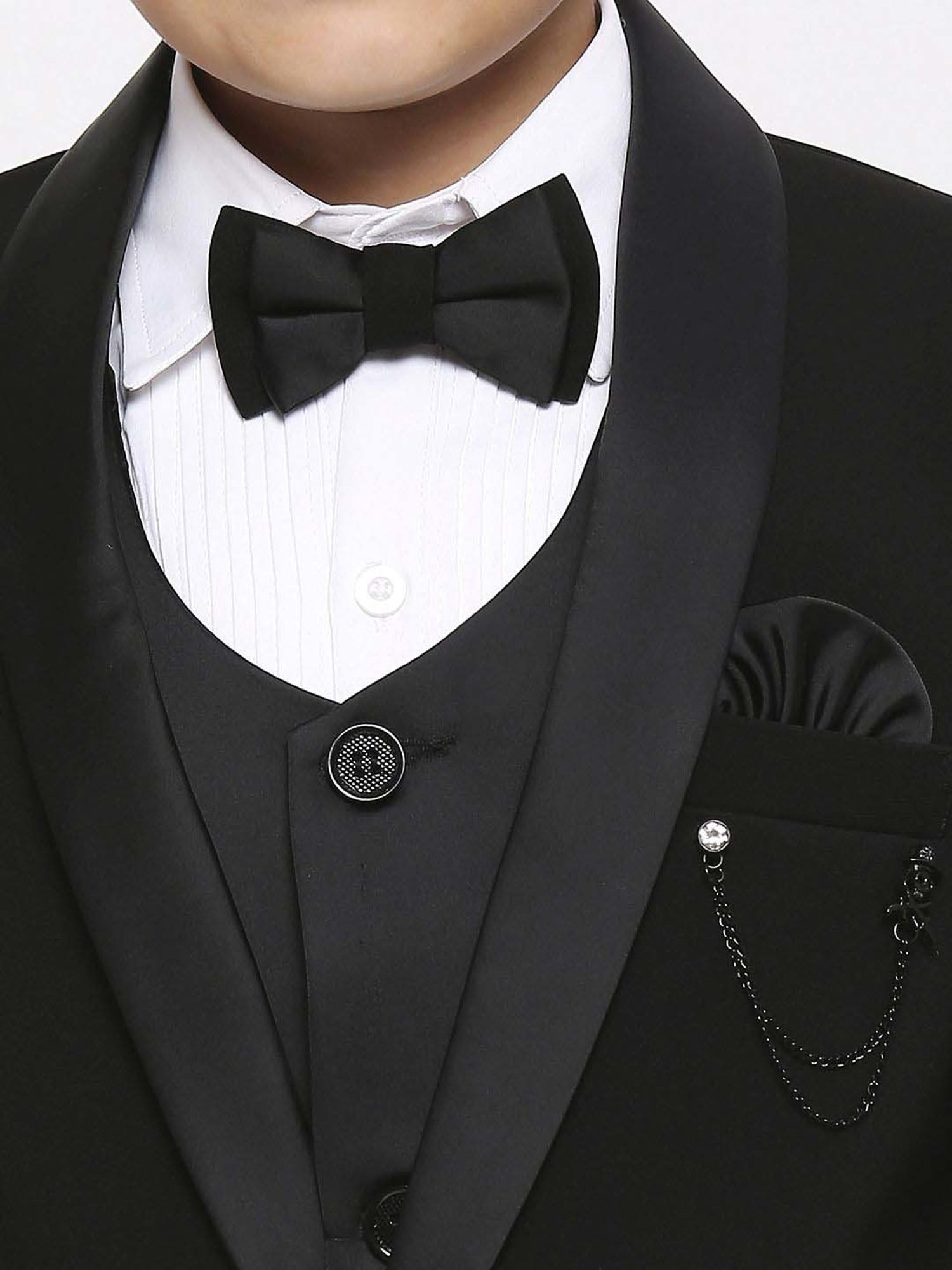 Blue Giraffe Kids Black & Pink Regular Fit Shirt Set