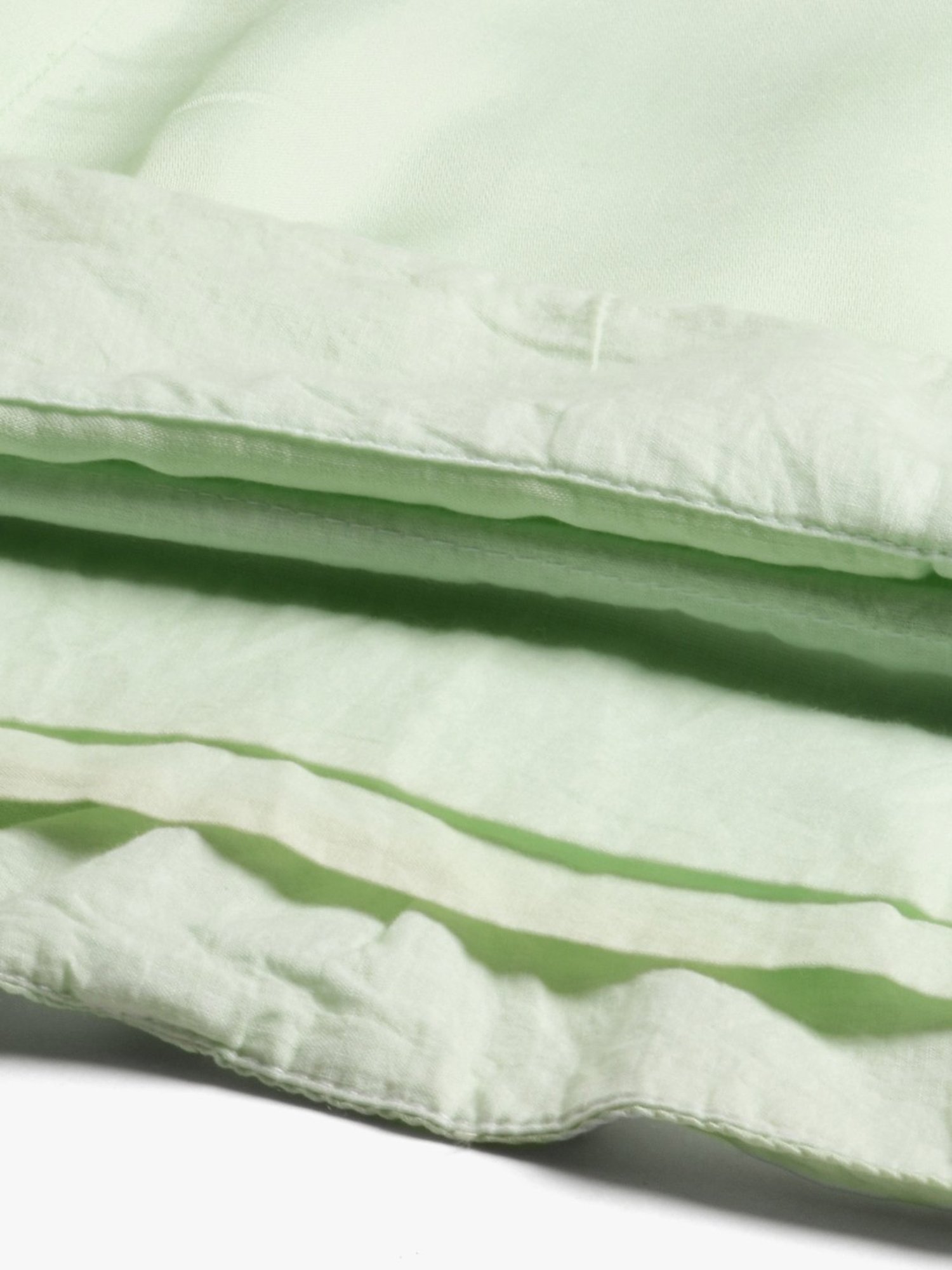 SHADES Green Chikankari A Line Kurta