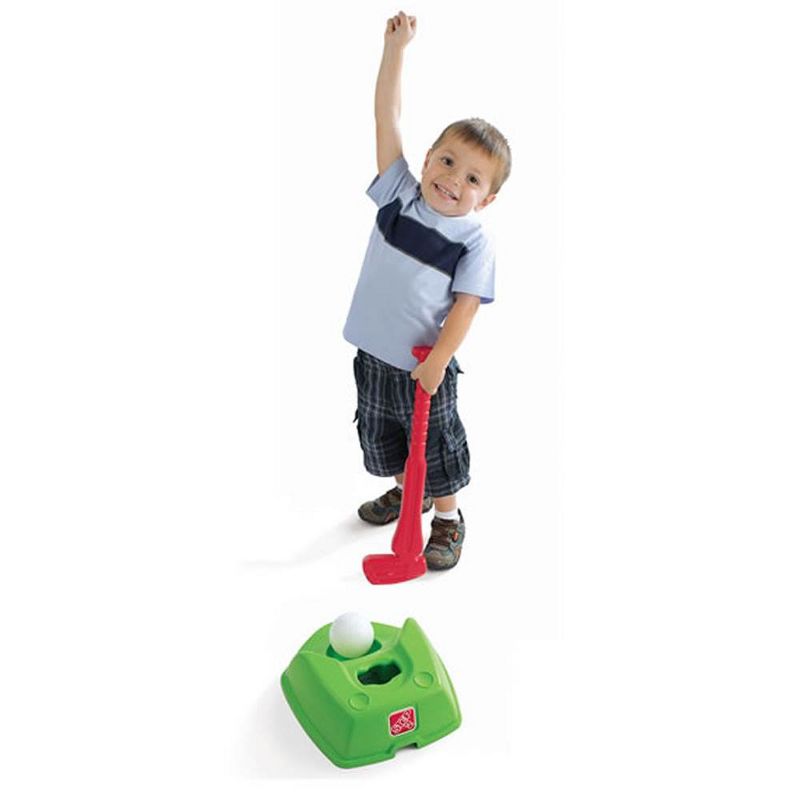 Step2 Toddler 2-in-1 T-Ball and Golf Indoor or Outdoor Learning Sports Play Set