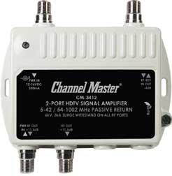 Channel Master 3412 Ultra Mini Distribution Amplifier