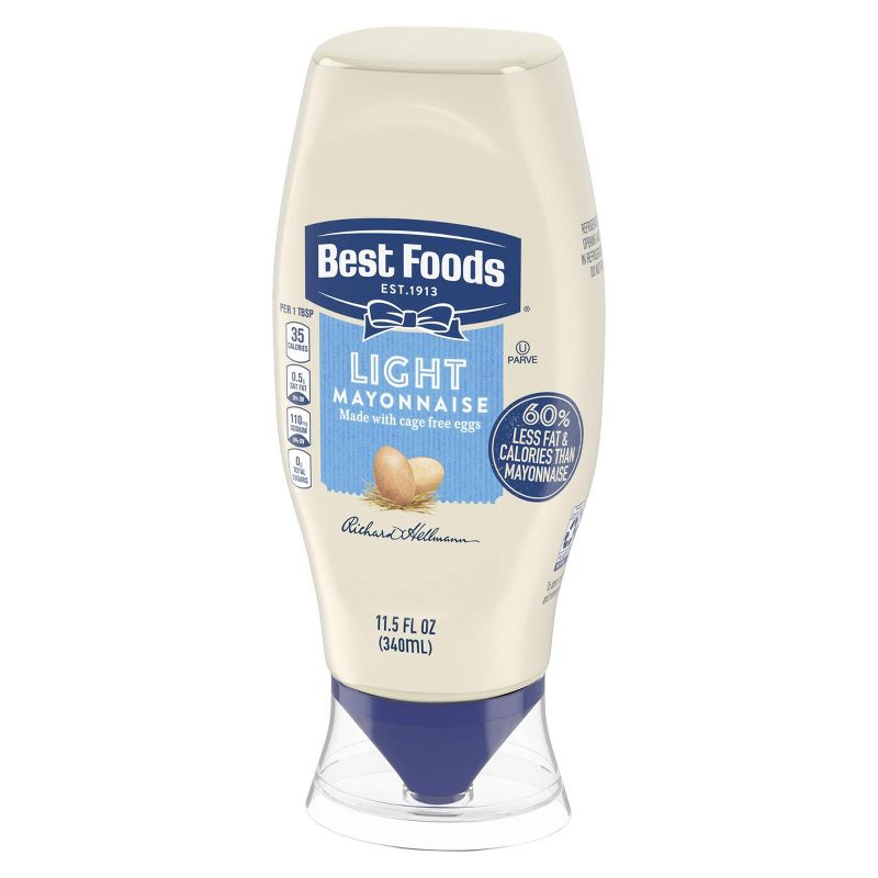 Best Foods Light Mayonnaise Squeeze - 11.5oz
