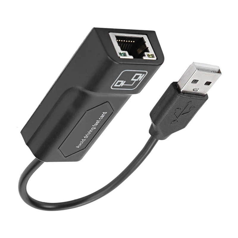 USB2.0 to Ethernet Adapter USB2.0 to RJ45 adapter Wired Adapter / HP/Asus/Lenovo/Laptops/Desktops for File Transfer Video