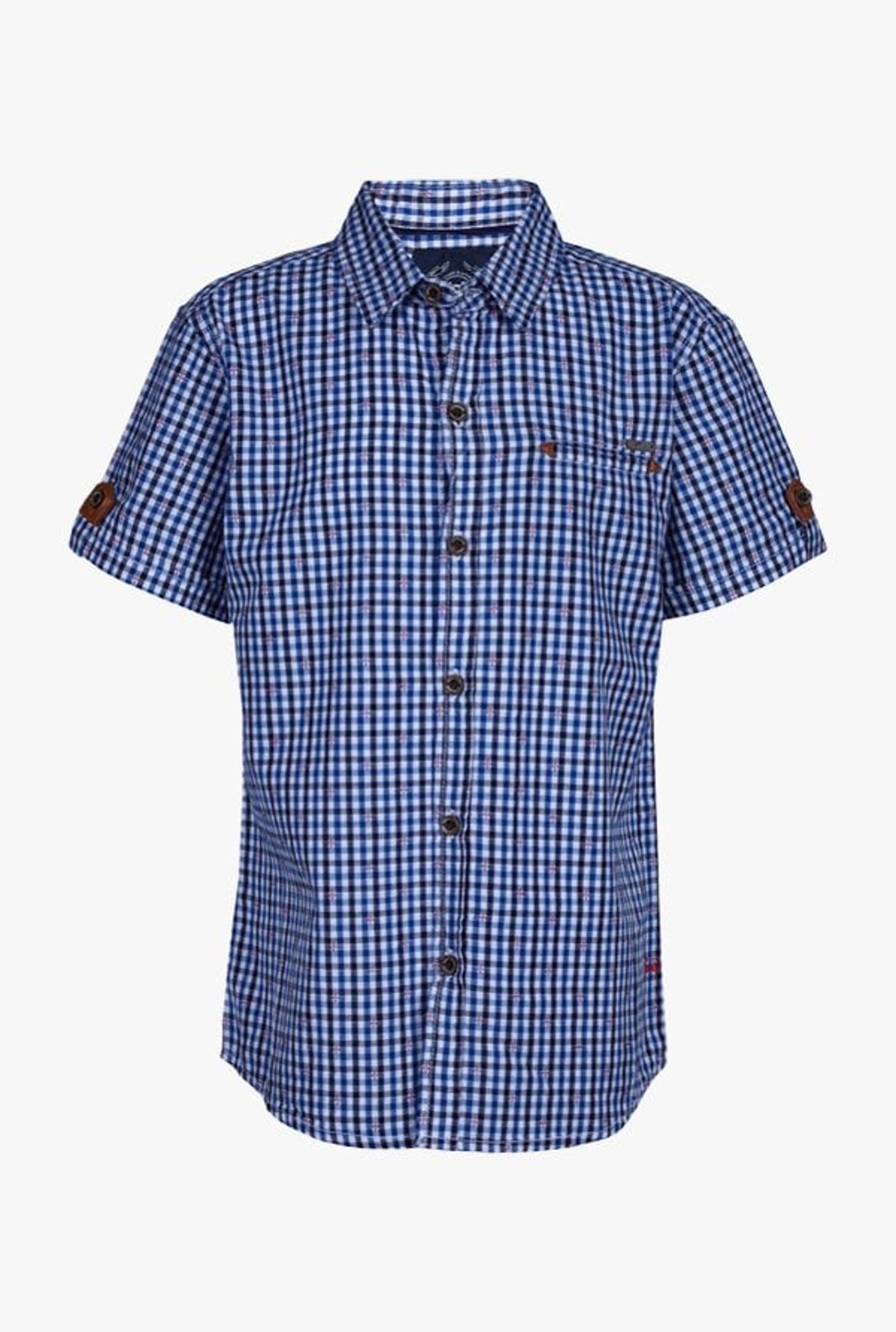 Superyoung Boys Navy Plaid Shirt