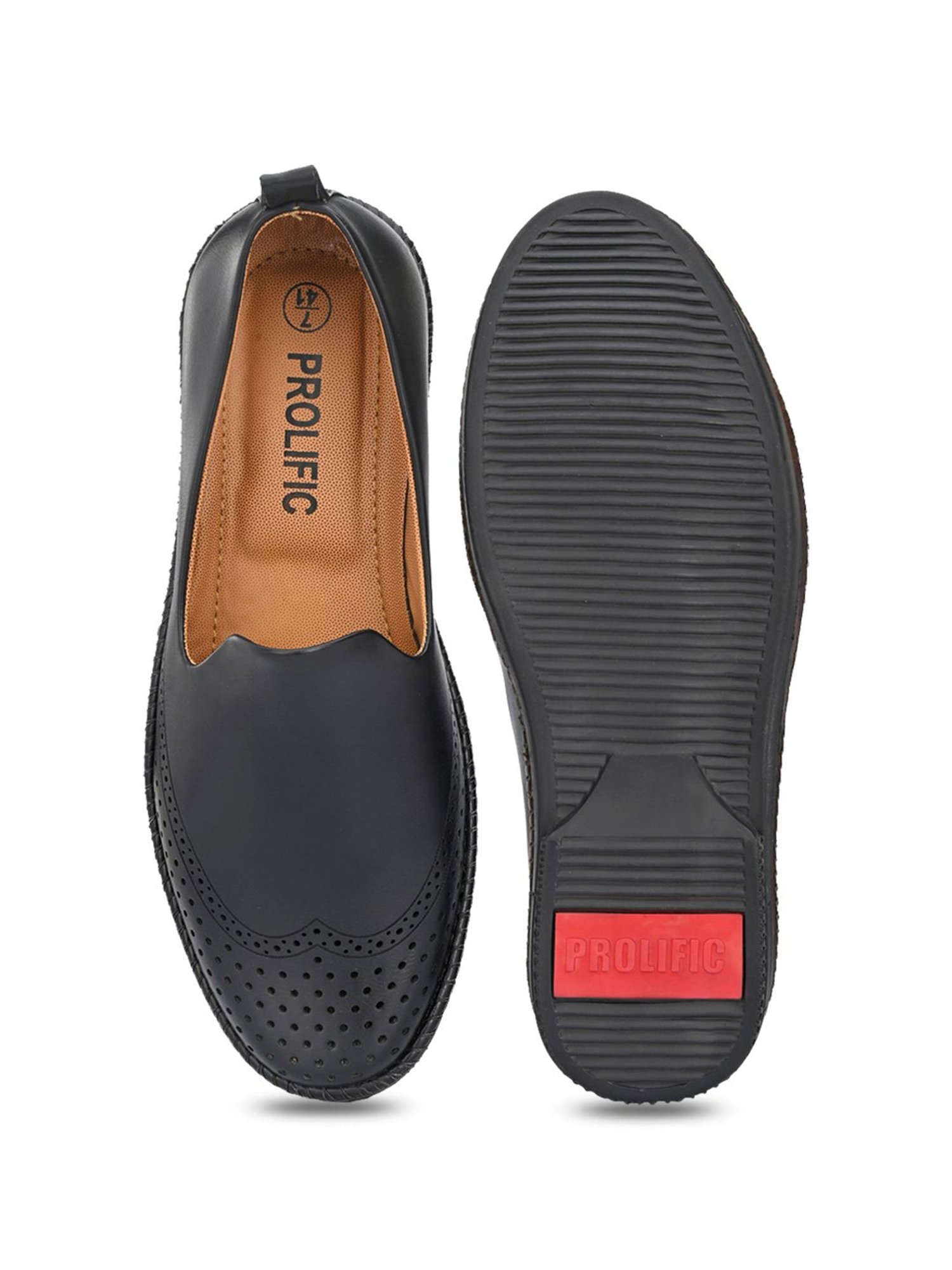 Prolific Men's Black Casual Loafers