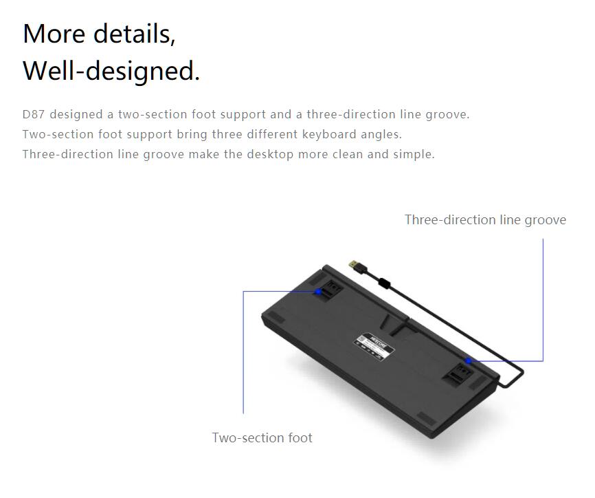 Anne Pro 2 60% Mechanical Keyboard Wired/Wireless Dual Mode Full RGB Double Shot PBT - Brown Switch