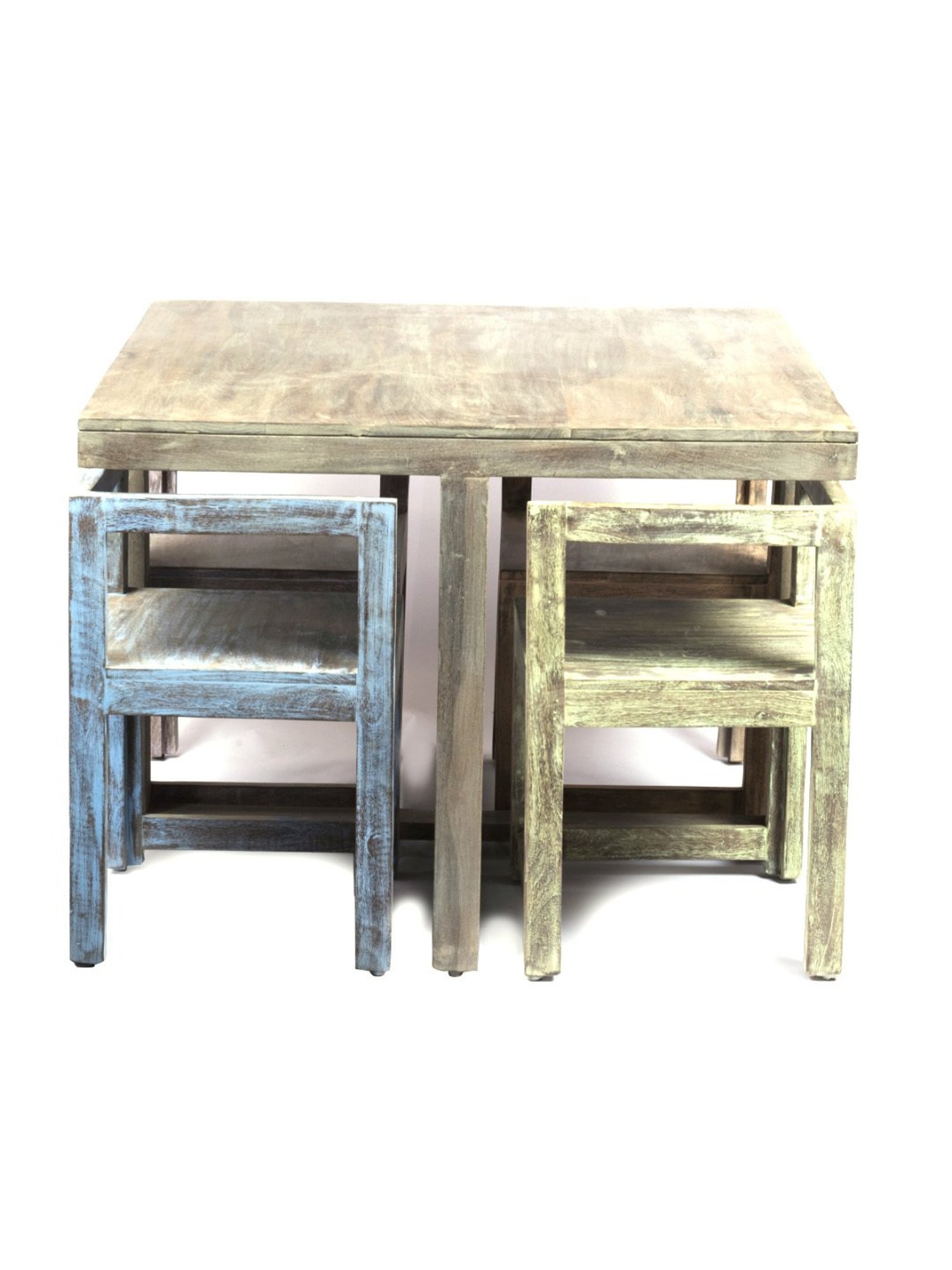 Nilkamal Olivia Brown Solid Wood - Rubberwood 6 Seater Dinning Table set