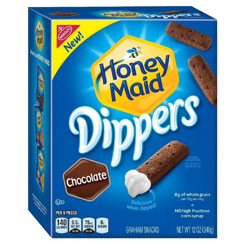 Honey Maid Dippers Chocolate Graham Crackers - 12oz