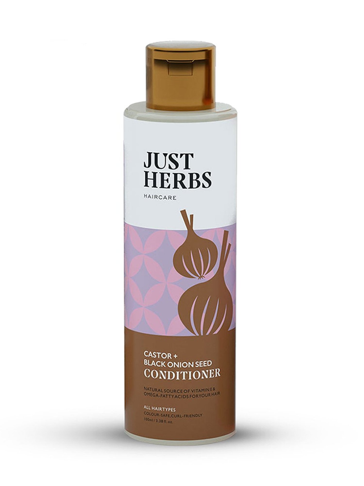 JUST HERBS Castor + Black Onion Seed Conditioner - 100 ml