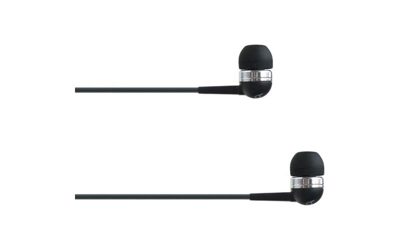 4XEM Ear Bud Headphone Black - Stereo - Mini-phone - Wired - 16 Ohm - 20 Hz - 18 kHz - Earbud - Binaural - In-ear - 3.75 ft Cable - Black