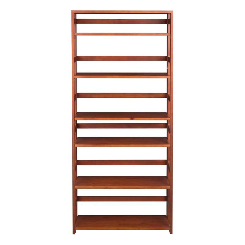 67" Cakewalk High Folding Bookcase Cherry - Regency