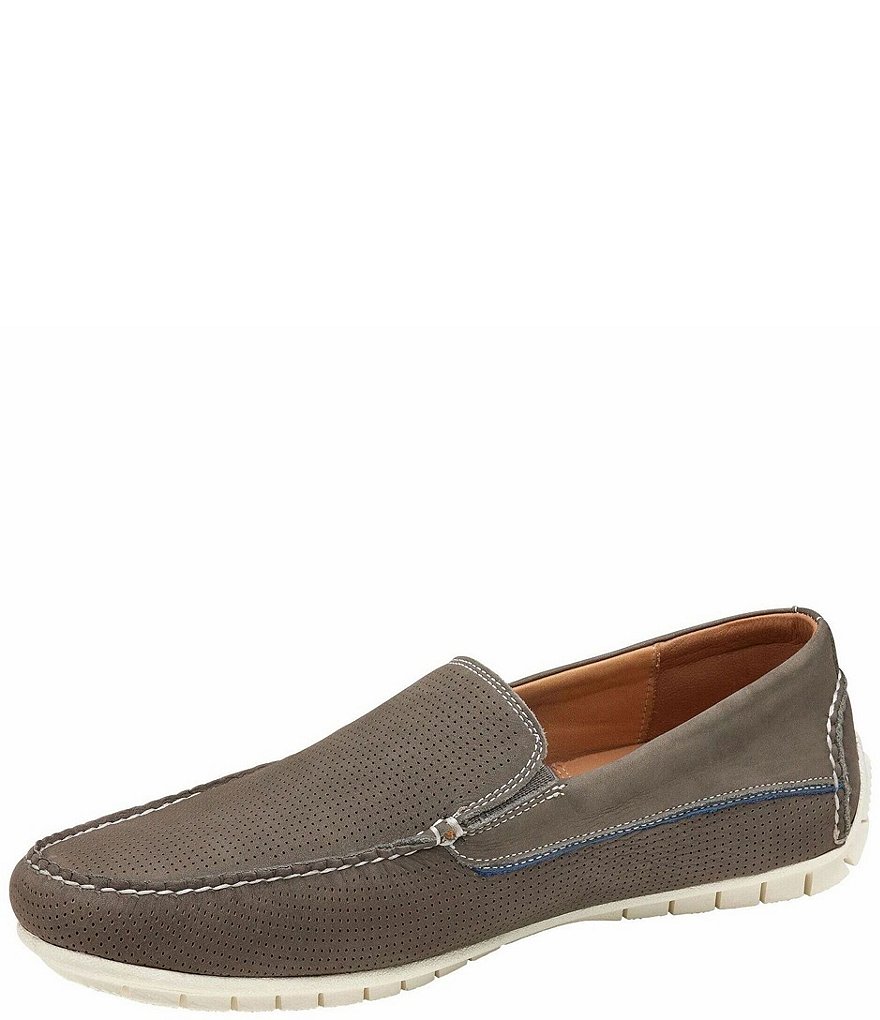 Johnston & Murphy Men's Cort Perforated Venetian Loafers