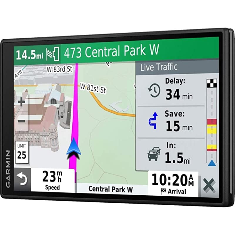 DriveSmart 55 & Traffic with Included Cable Weighted GPS Dash Mount + More
