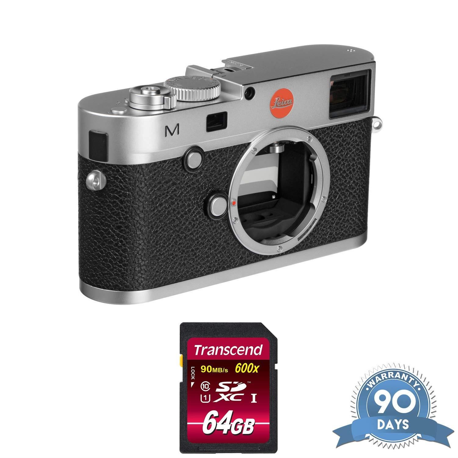 Leica M (Typ 240) Digital Rangefinder Camera (Silver) - w/Memory Card
