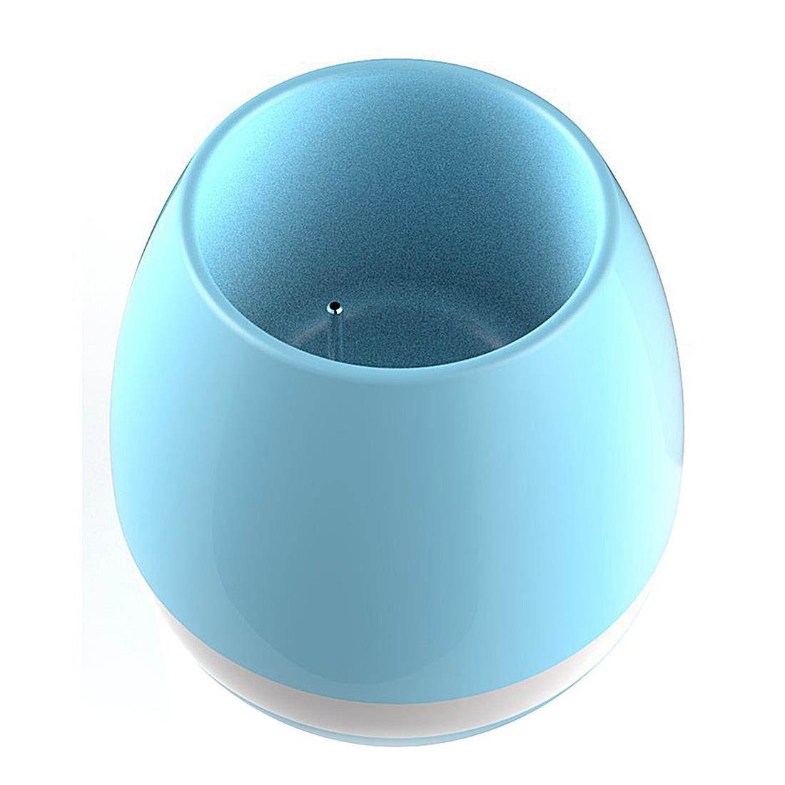 Flowerpot Bluetooth Speaker Night Light Smart Music Touch Control Wireless Speaker