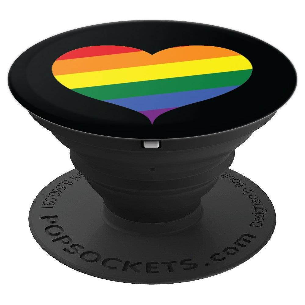 LGBT Pride Heart - Black
