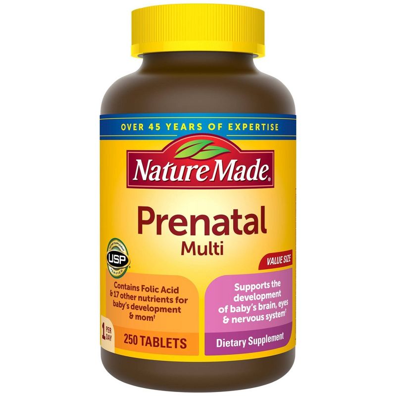 Nature Made Prenatal Multivitamin Tablets - 250ct