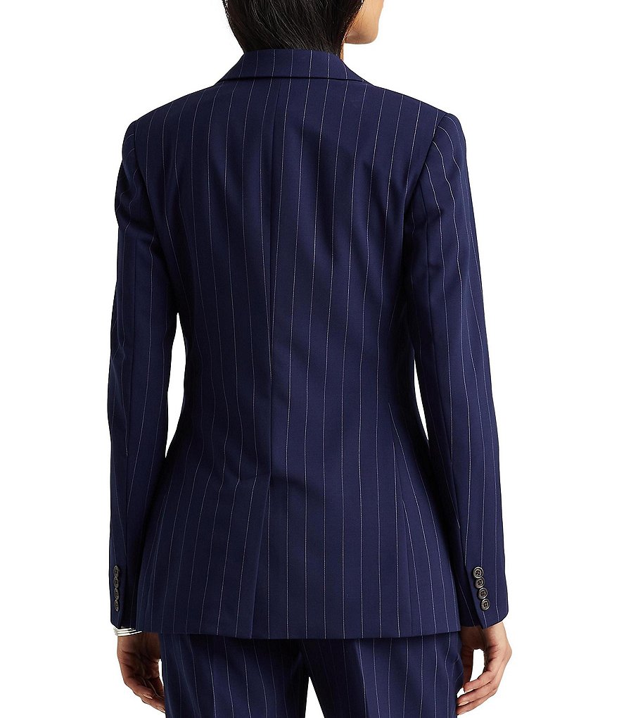 Kasper Glen Plaid Notch Lapel Two Button Front Pocket Jacket