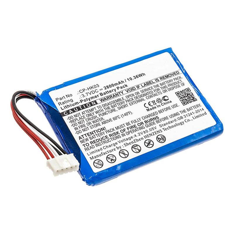 MPF Products 2800mAh CP-HK03 Battery Replacement Compatible with Harman Kardon Esquire 2 Premium Portable Bluetooth Speaker