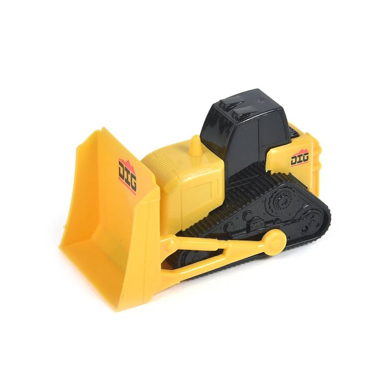 Maxx Action Deluxe Vehicles - Mini Construction and Rescue with Play Mat - 10 pk