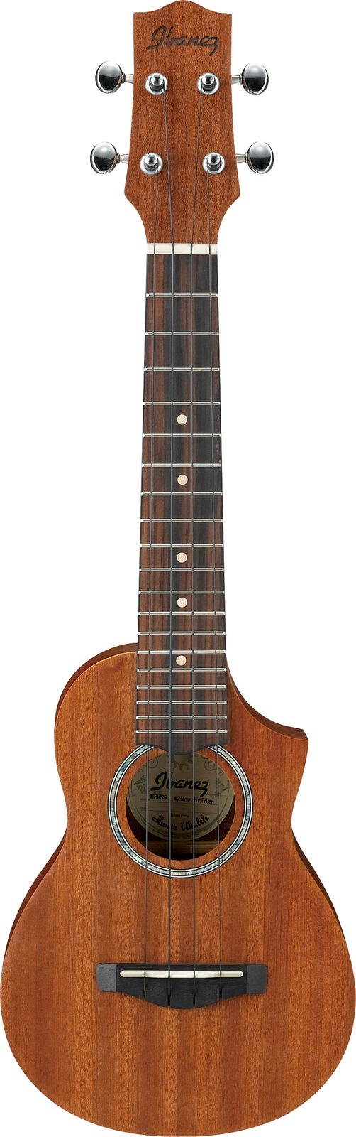 Ibanez UEWS5 All Mahogany Soprano Acoustic Ukulele Natural
