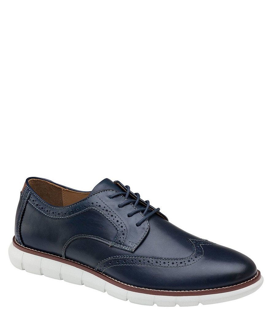 Johnston & Murphy Men's Holden Wingtip Lace-Up Oxford Shoes