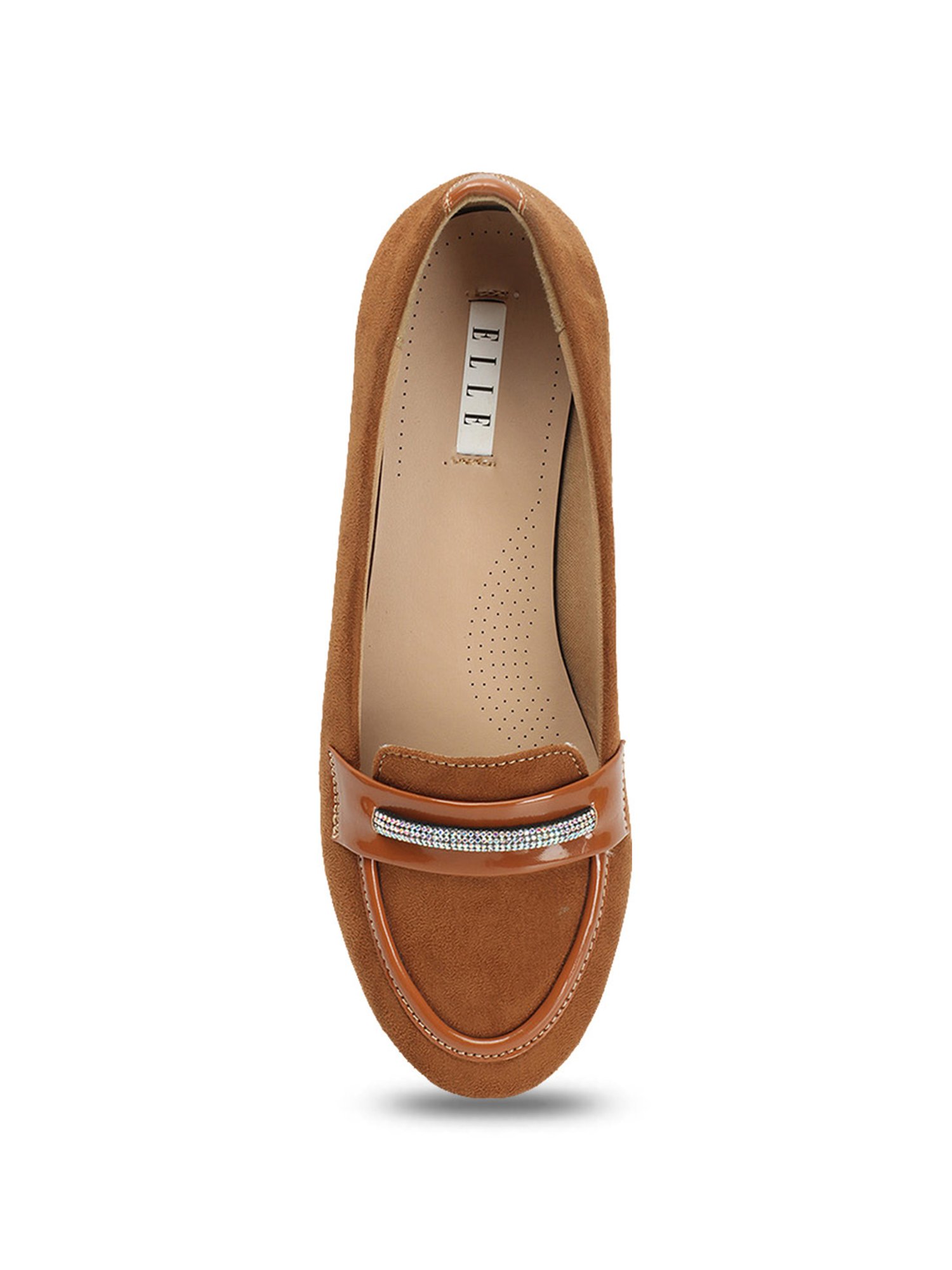 Elle Women's Tan Flat Ballets