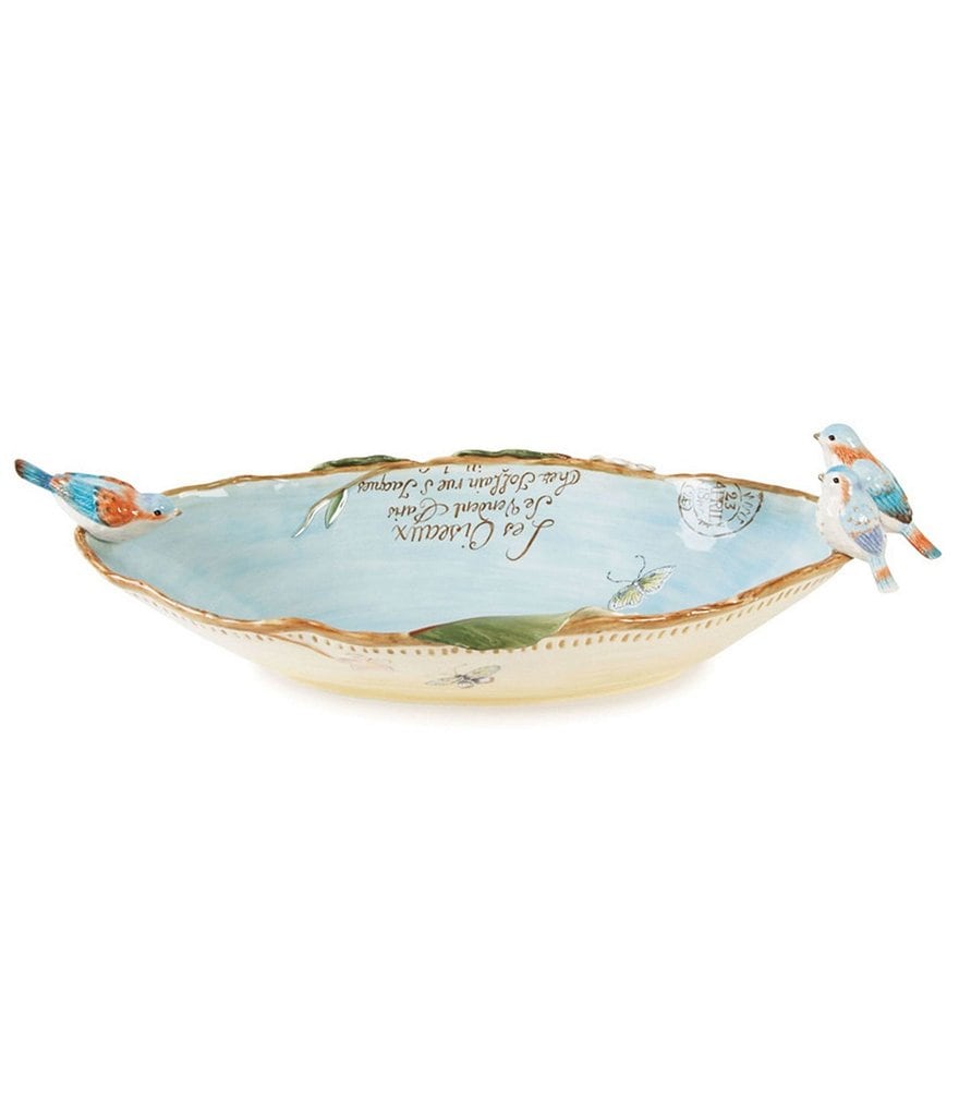 Fitz and Floyd Toulouse Centerpiece Serving Bowl