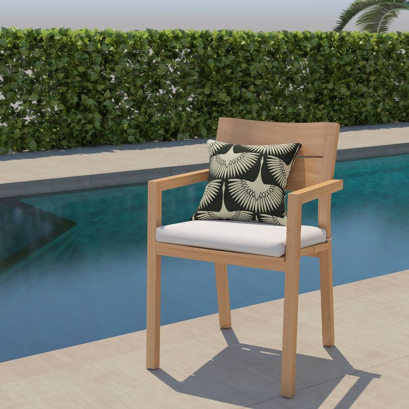 Outdoor Throw Pillow Flock Midnight  Furniture Mfg - Skyline Furniture