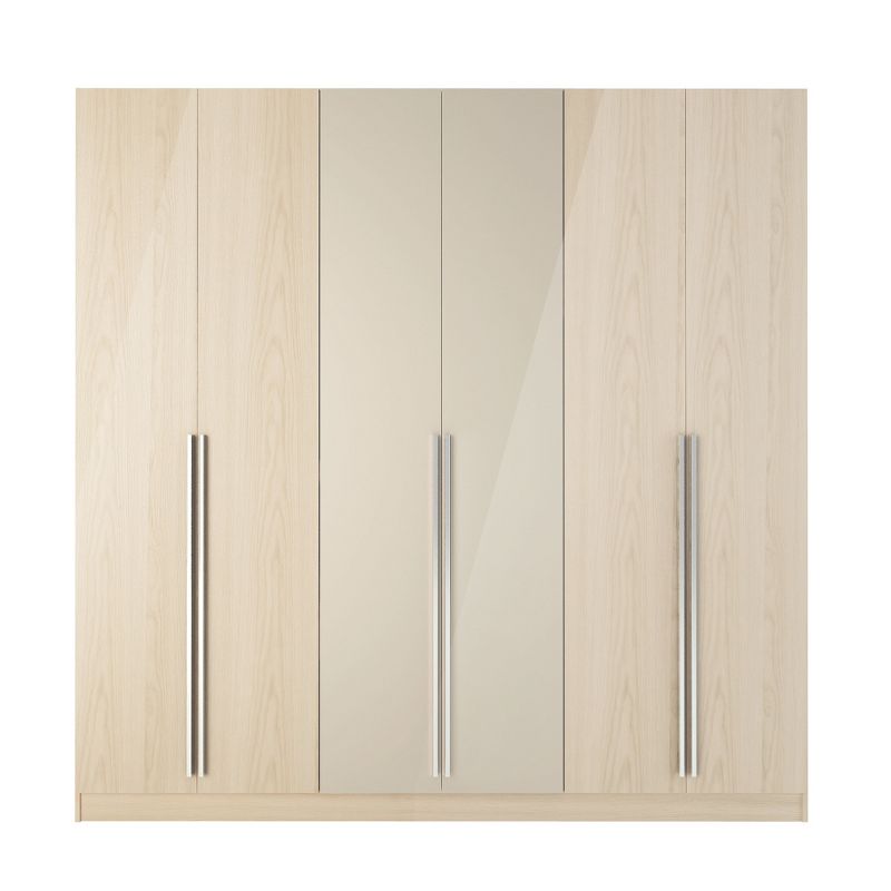 Home Basics Over the Door Metal Closet Rod, Silver