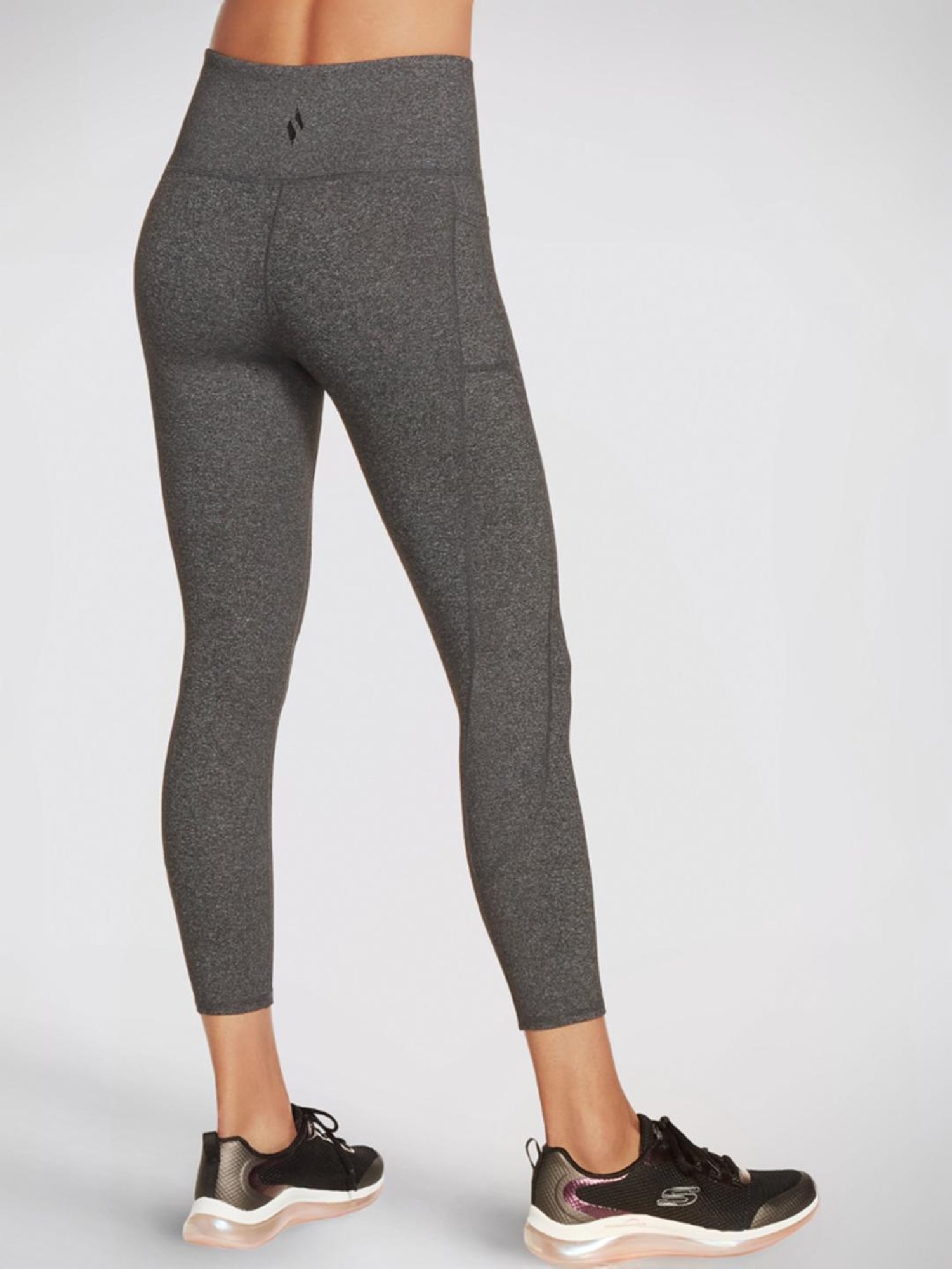 KENDALL + KYLIE Black Cotton Sports Tights