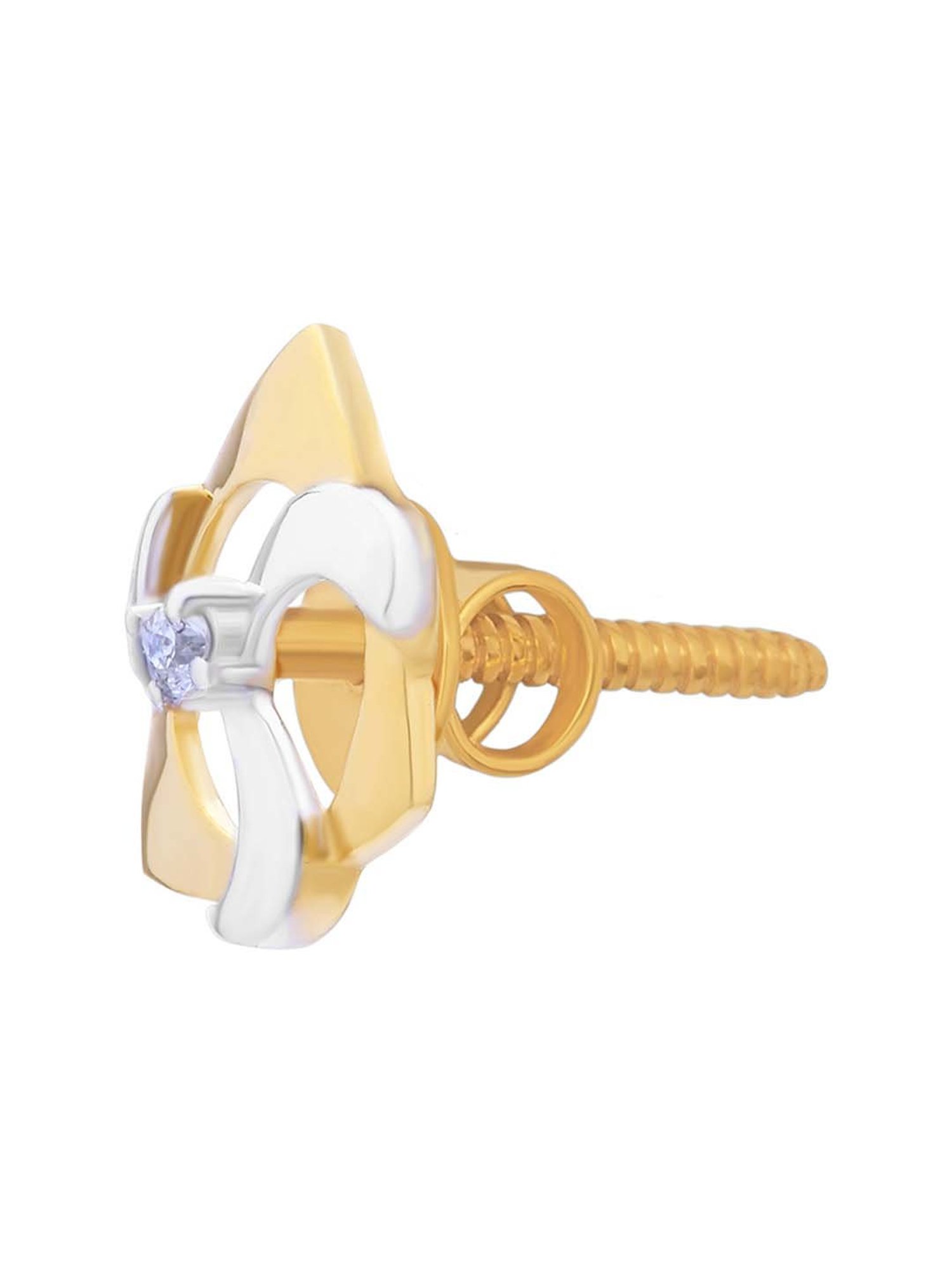 Waman Hari Pethe Jewellers 18k Gold & Diamond Earrings for Women