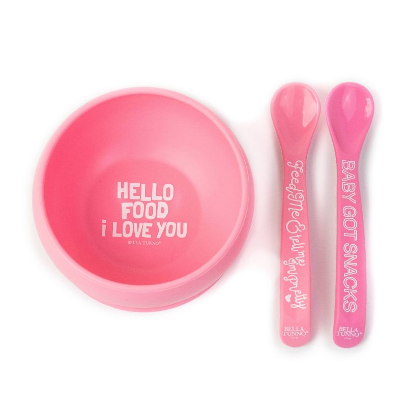 Bella Tunno Bowl/Spoon - Girl