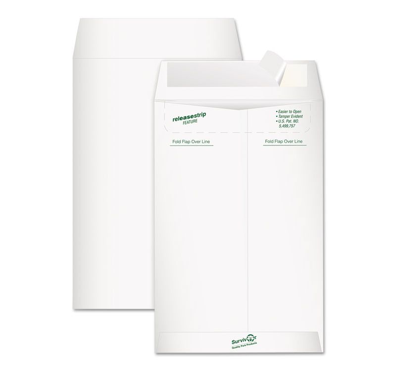 Survivor Tyvek Mailer Side Seam 6 x 9 White 20/Pack R1319