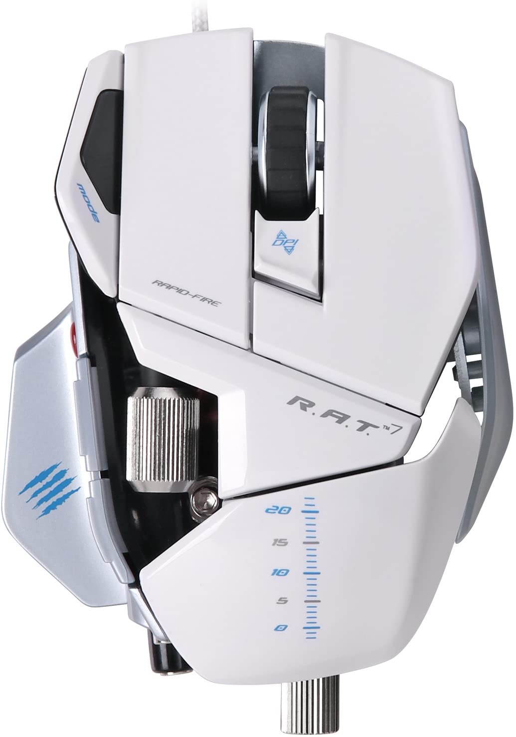 Mad Catz R.A.T.7 Gaming Mouse for PC and Mac - Black