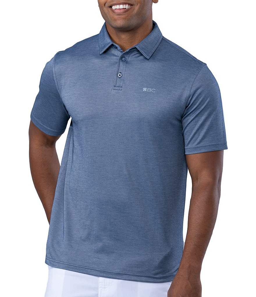IBKUL Long-Sleeve IceFil&reg; Polo Shirt