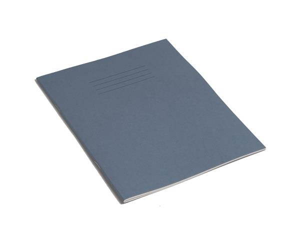 Rhino Exercise Book, 9 x 7 Inches, 48 page, 8mm ruled lines with margin, Dark Blue Cover  (Pack of 10)