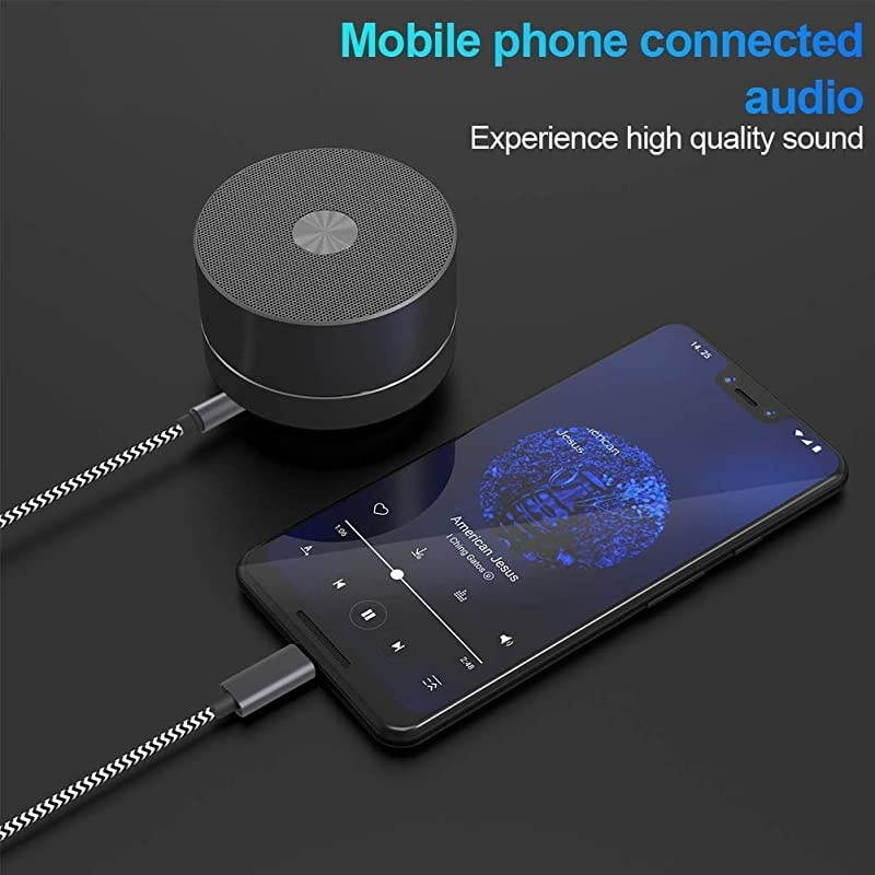 Type C to 35mm Audio Aux Jack Adapter Aux to USB C Cord Headphone Adapter for Google Pixel 344 XL Moto Z Samsung Galaxy S20 ultraS20+S20S10+S9+Note 10+101m