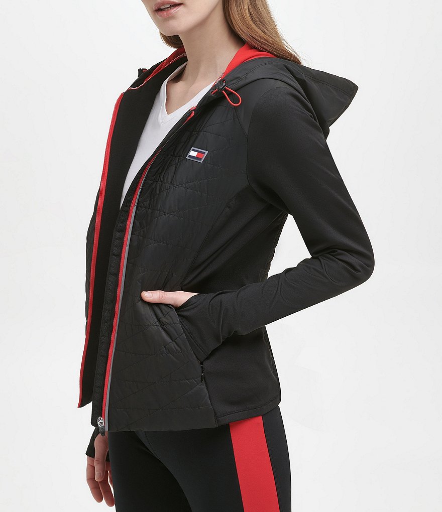 Tommy Hilfiger Sport Lightweight Quilted Hooded Jacket